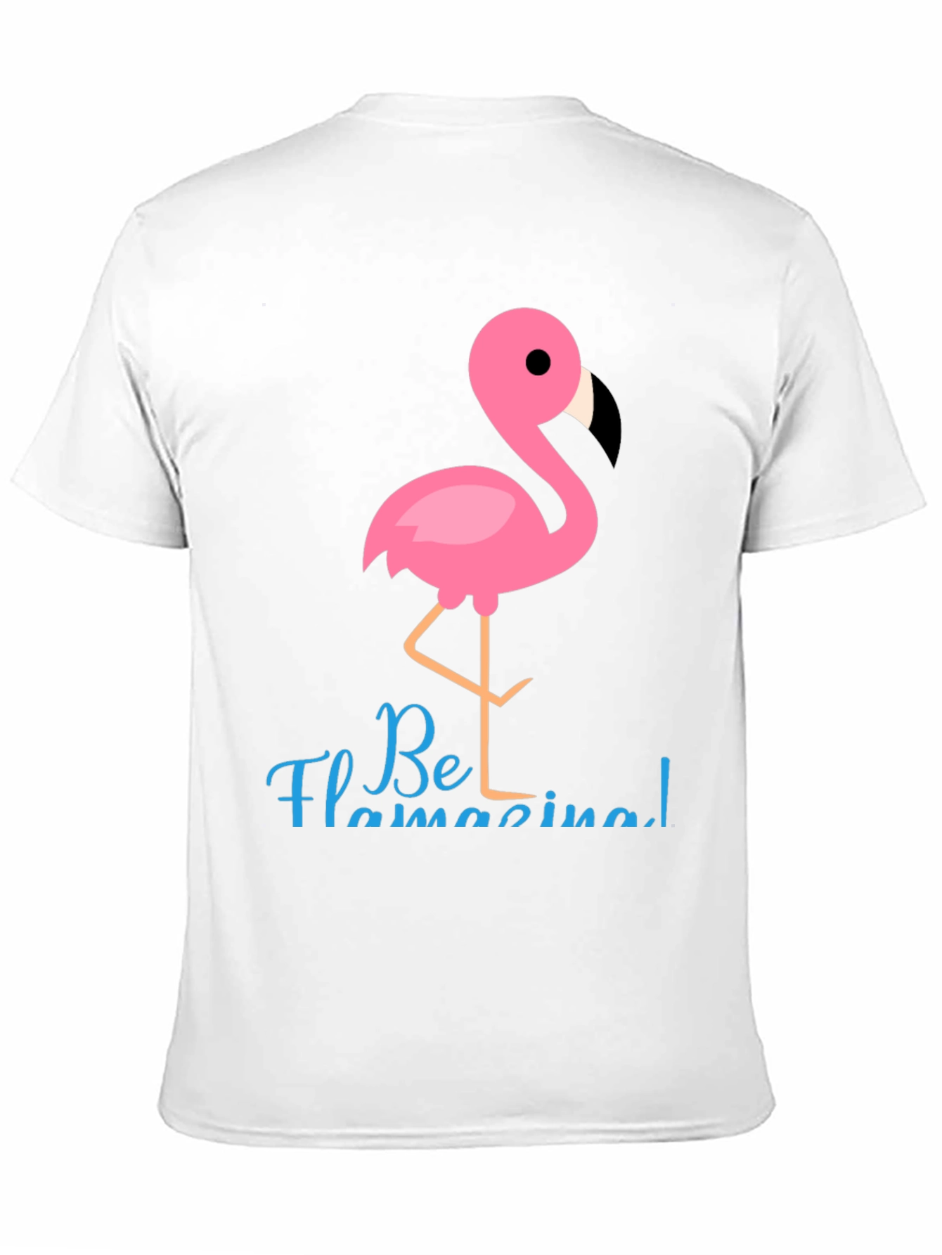 Be Flamazing T-Shirt - Fun Flamingo Graphic Tee
