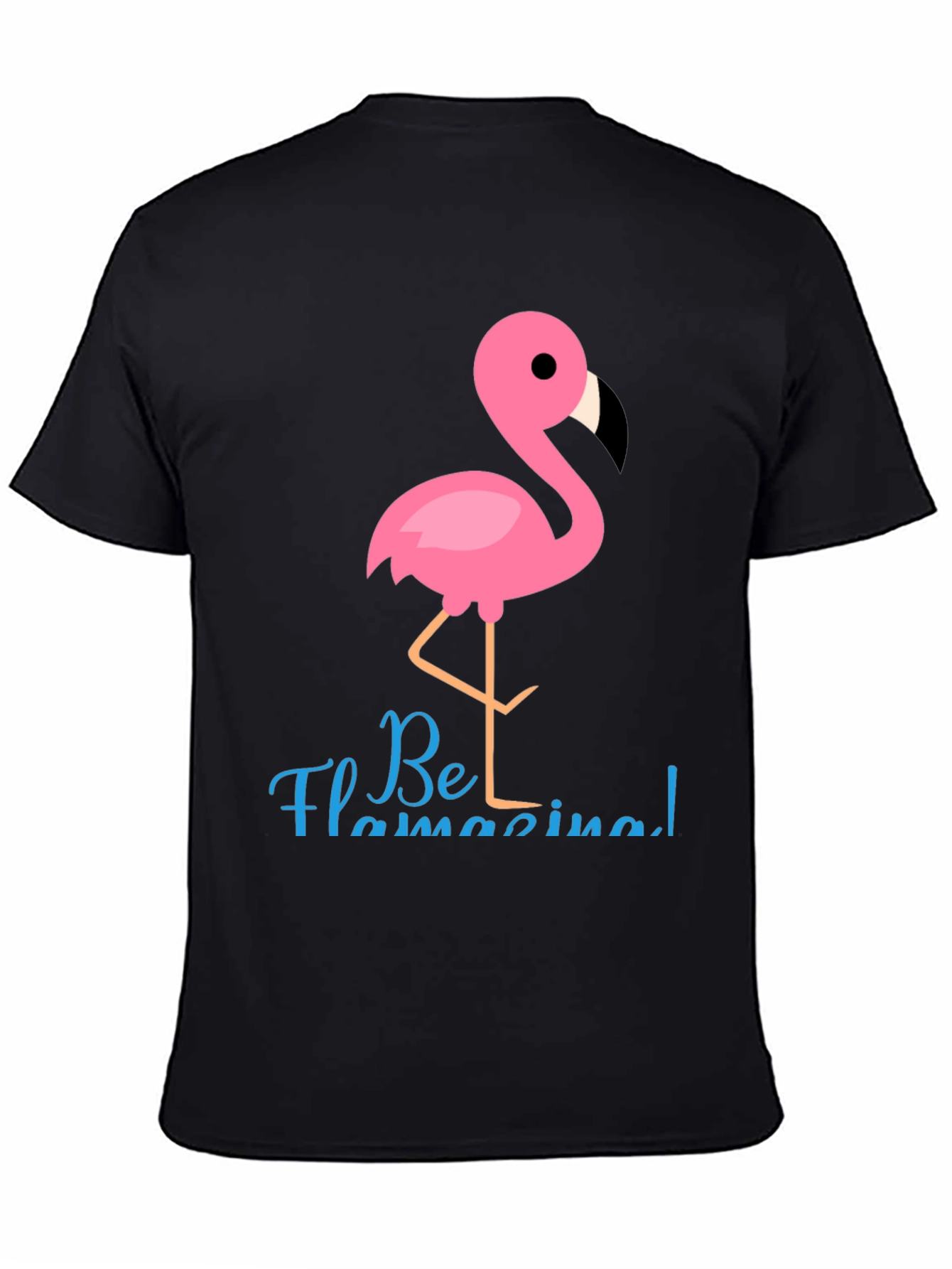 Be Flamazing T-Shirt - Fun Flamingo Graphic Tee