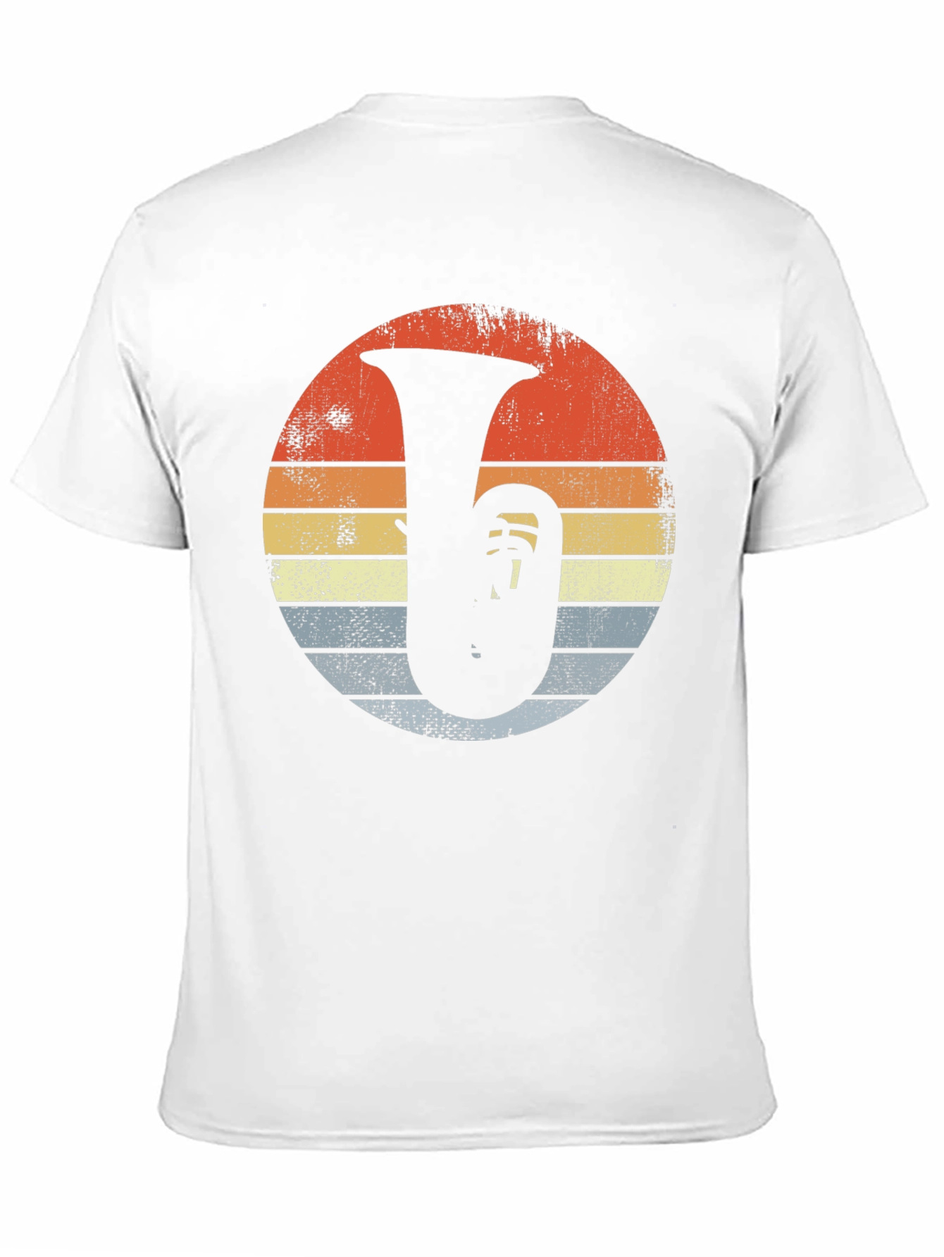 Retro Tuba Sunset T-Shirt