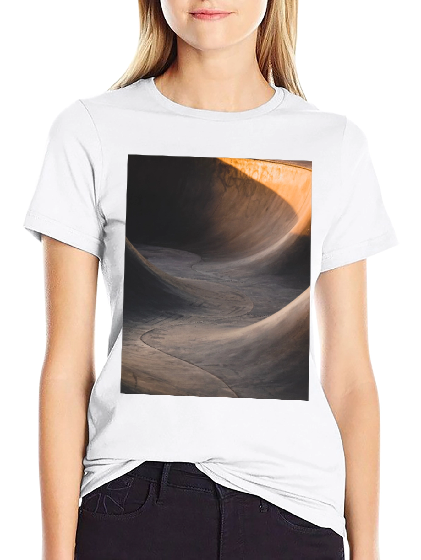 Concrete Wave Black Tee