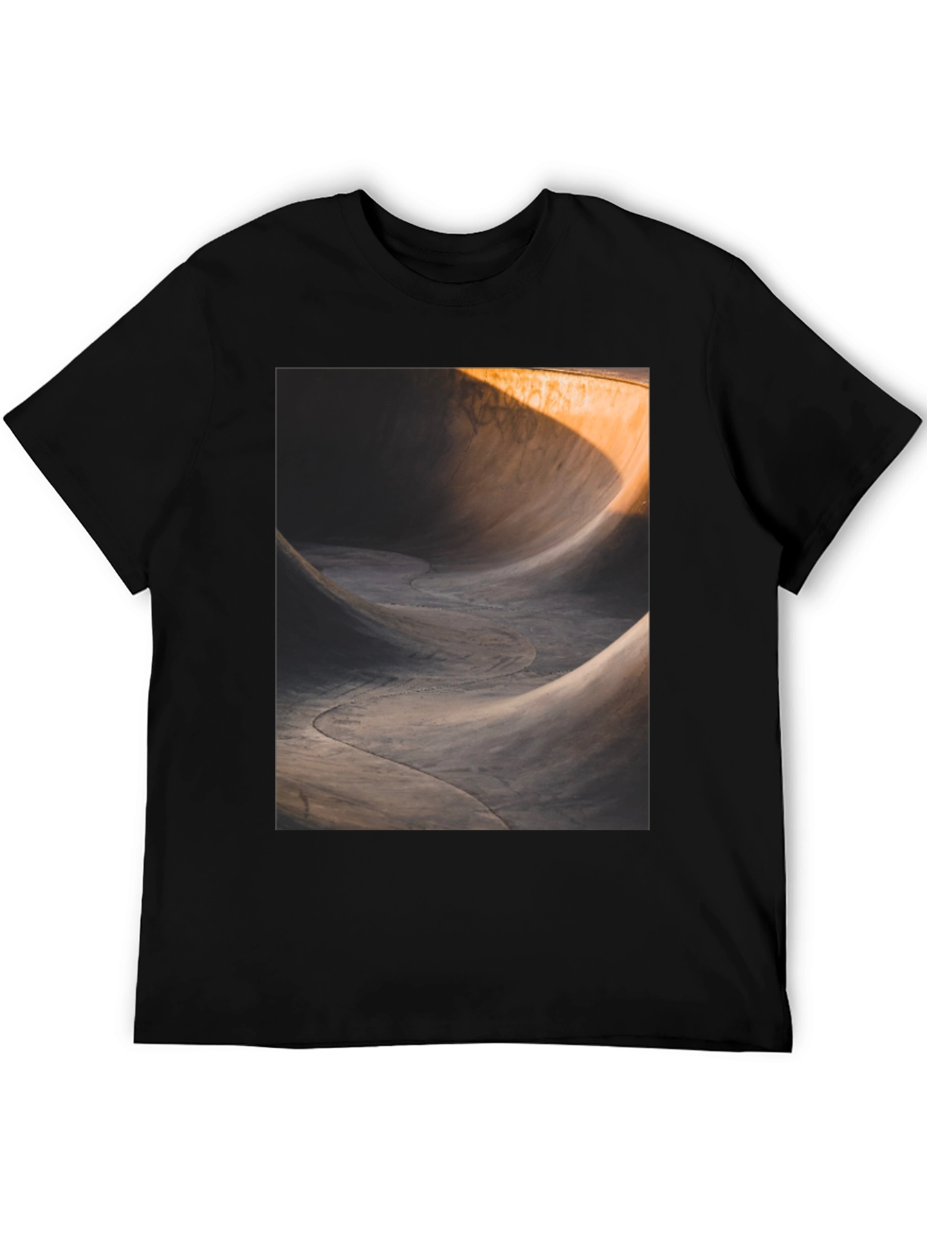 Concrete Wave Black Tee