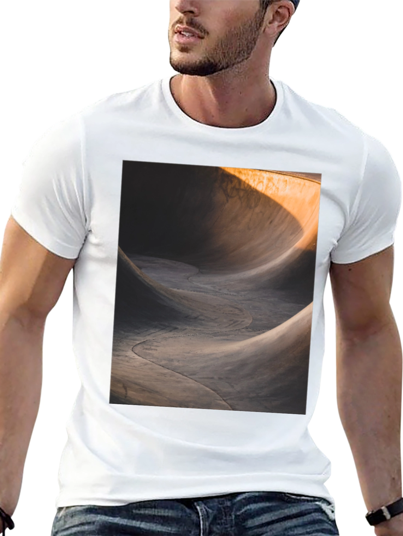 Concrete Wave Black Tee