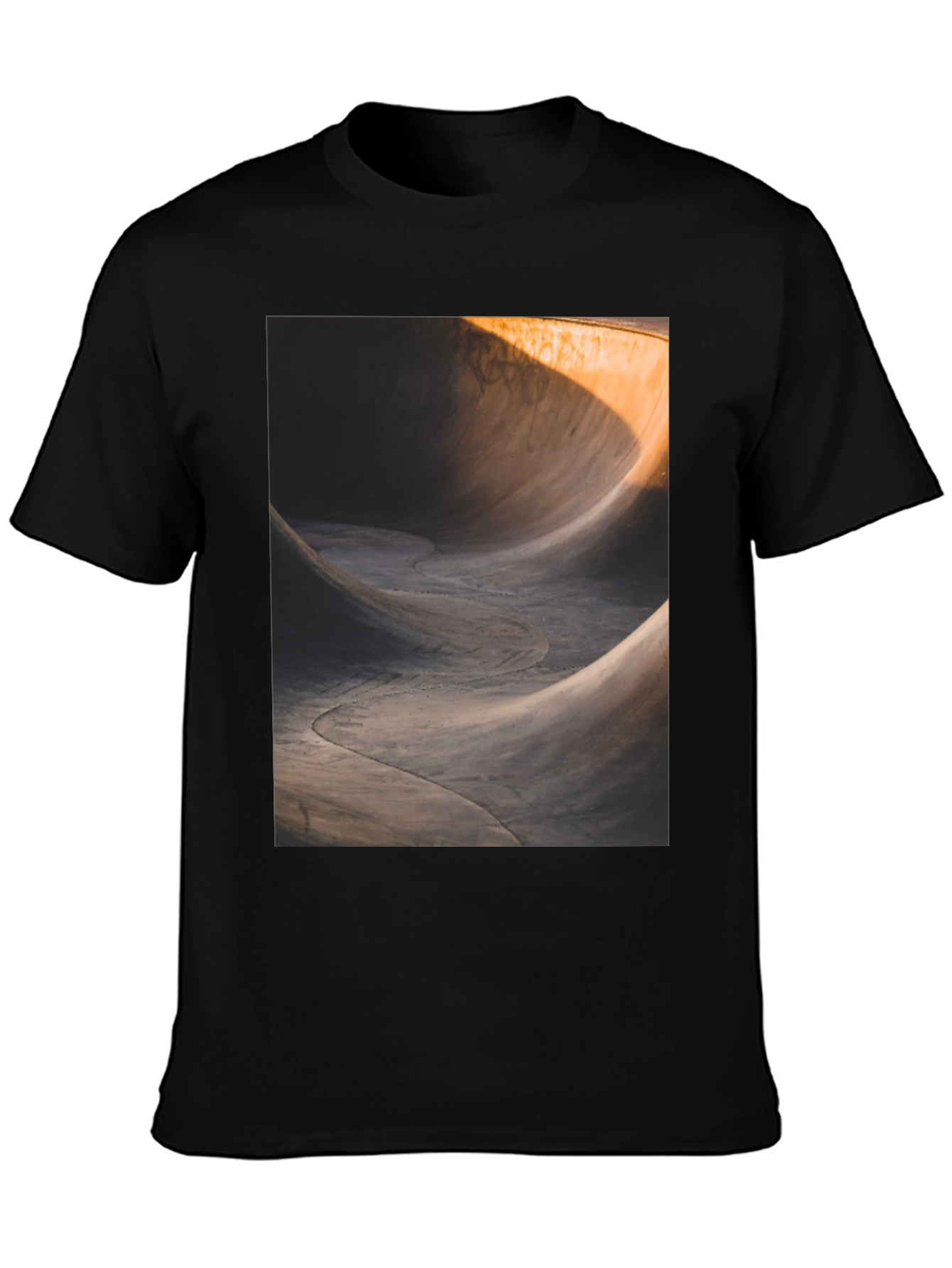 Concrete Wave Black Tee
