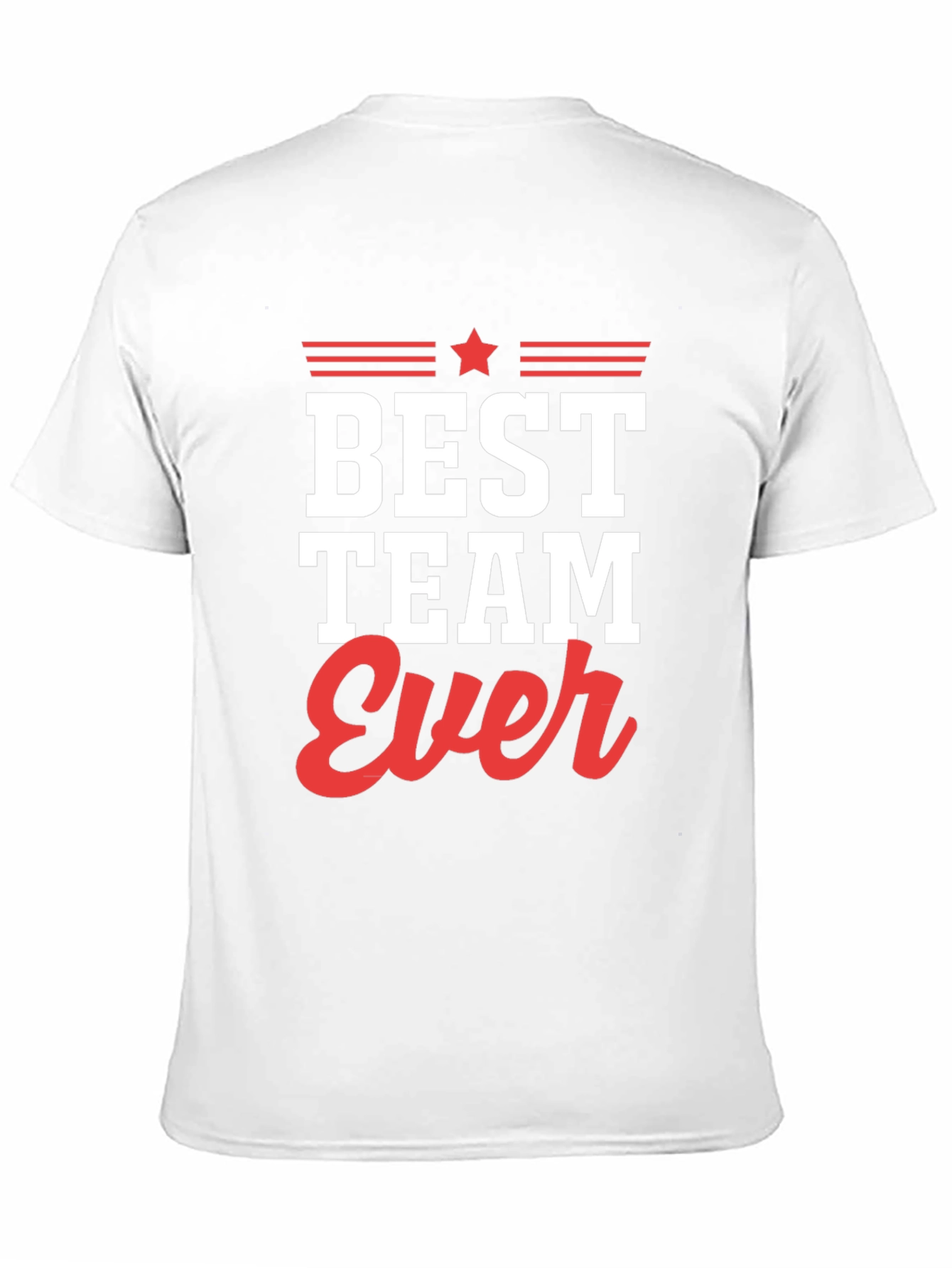 Best Team Ever Graphic Tee - Black T-Shirt