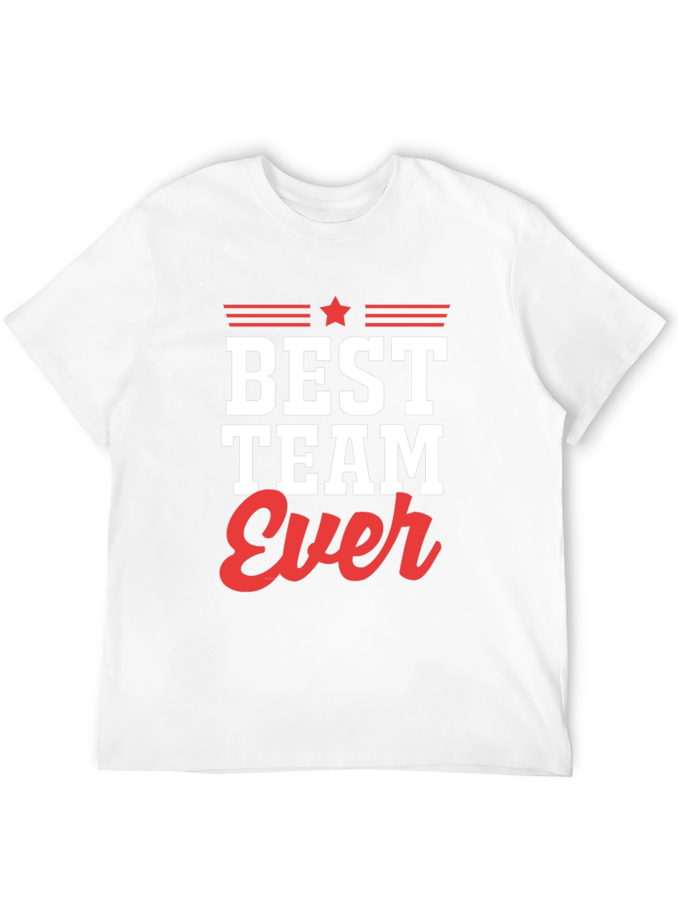 Best Team Ever Graphic Tee - Black T-Shirt