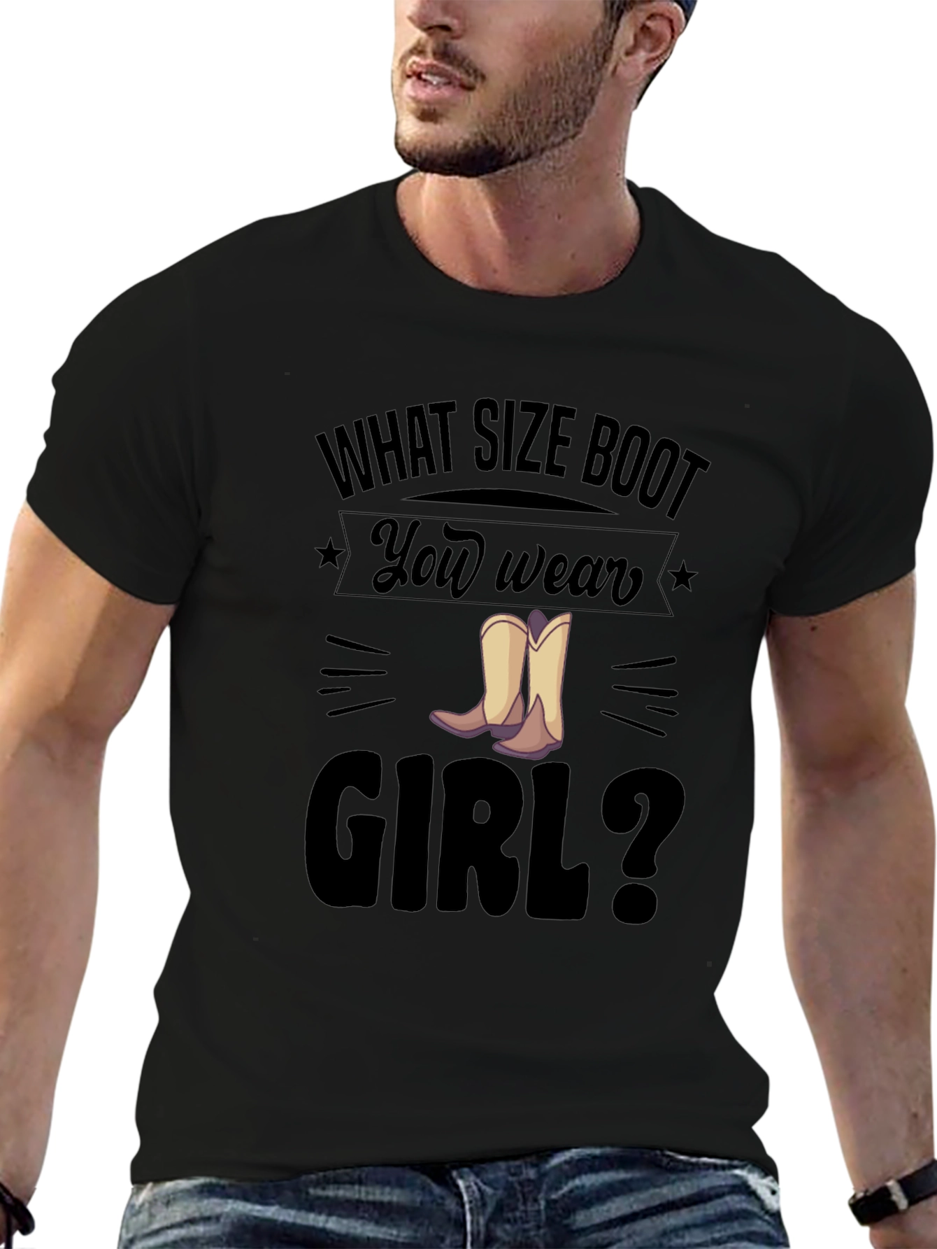 What Size Boot You Wear Girl T-Shirt