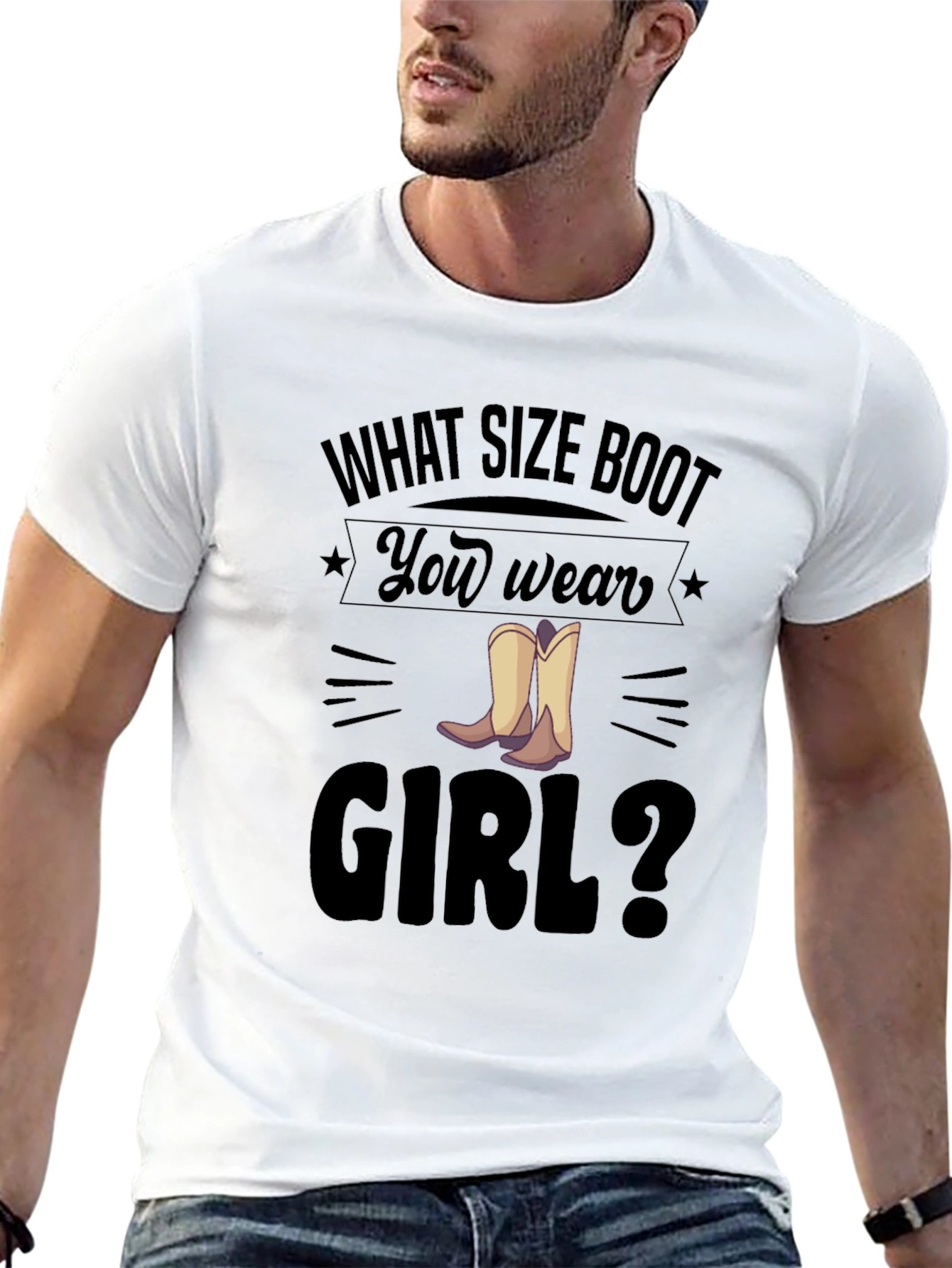 What Size Boot You Wear Girl T-Shirt