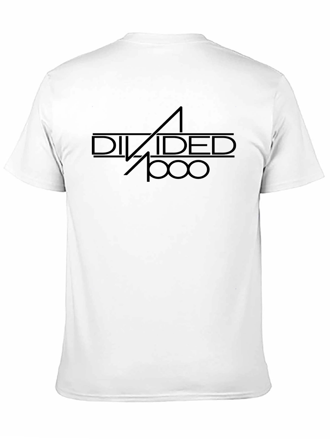 Divided 1000 Black Graphic Tee - Modern Style