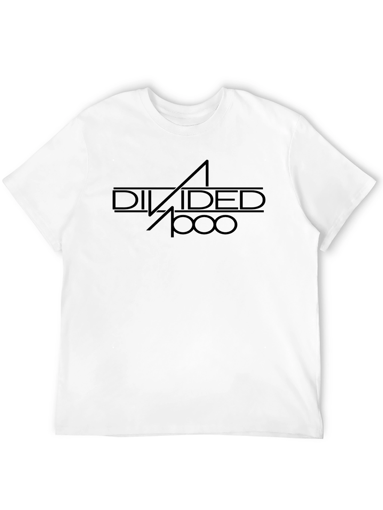 Divided 1000 Black Graphic Tee - Modern Style