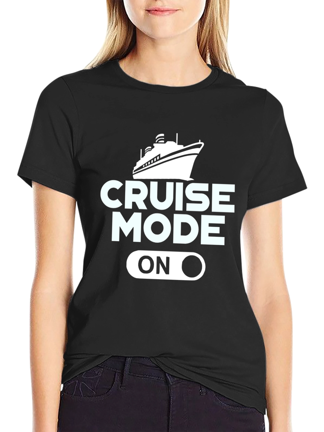 Cruise Mode On T-Shirt - Vacation Apparel