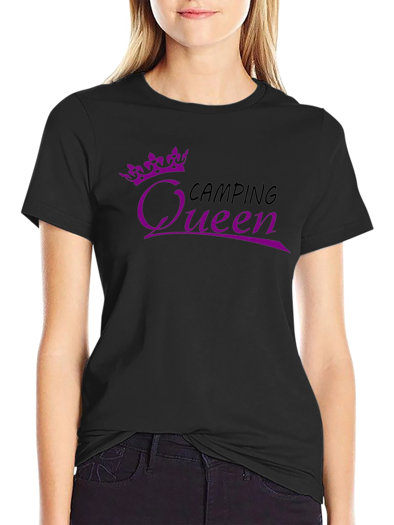 Camping Queen Graphic T-Shirt