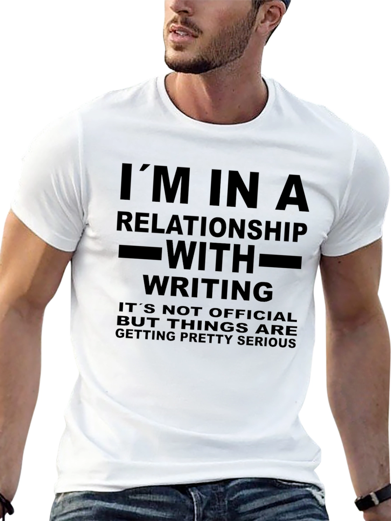 Writers Relationship T-Shirt - Black Novelty Tee