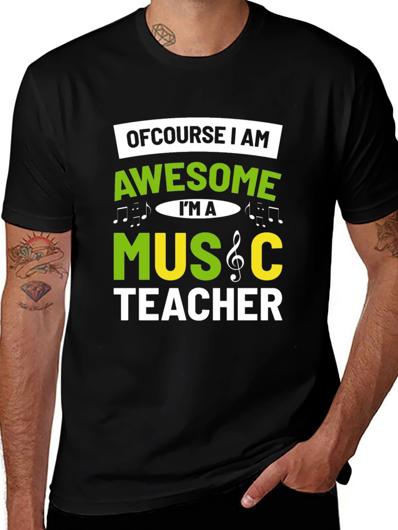 Awesome Music Teacher T-Shirt