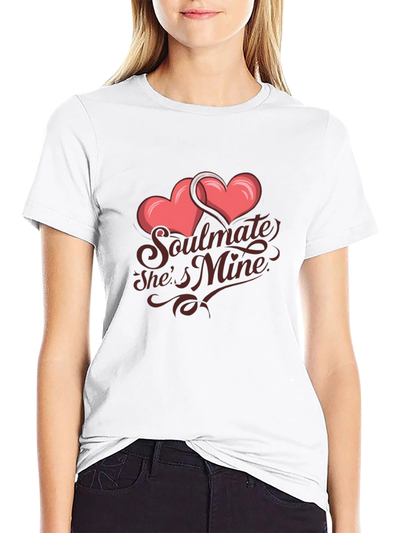Soulmate Shes Mine Graphic Tee