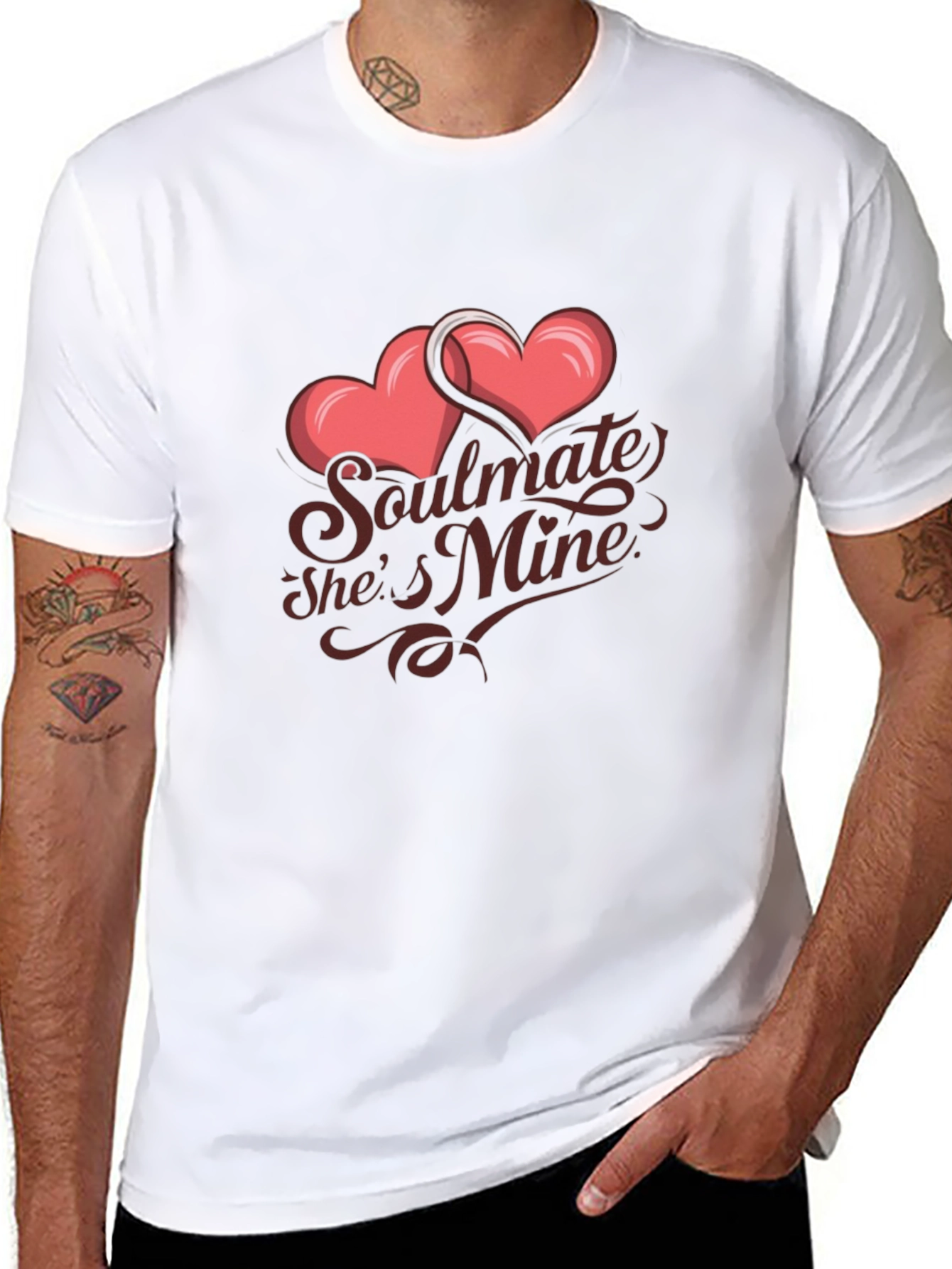 Soulmate Shes Mine Graphic Tee