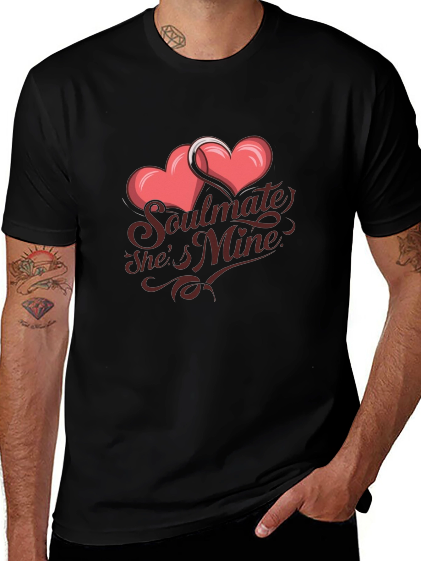 Soulmate Shes Mine Graphic Tee