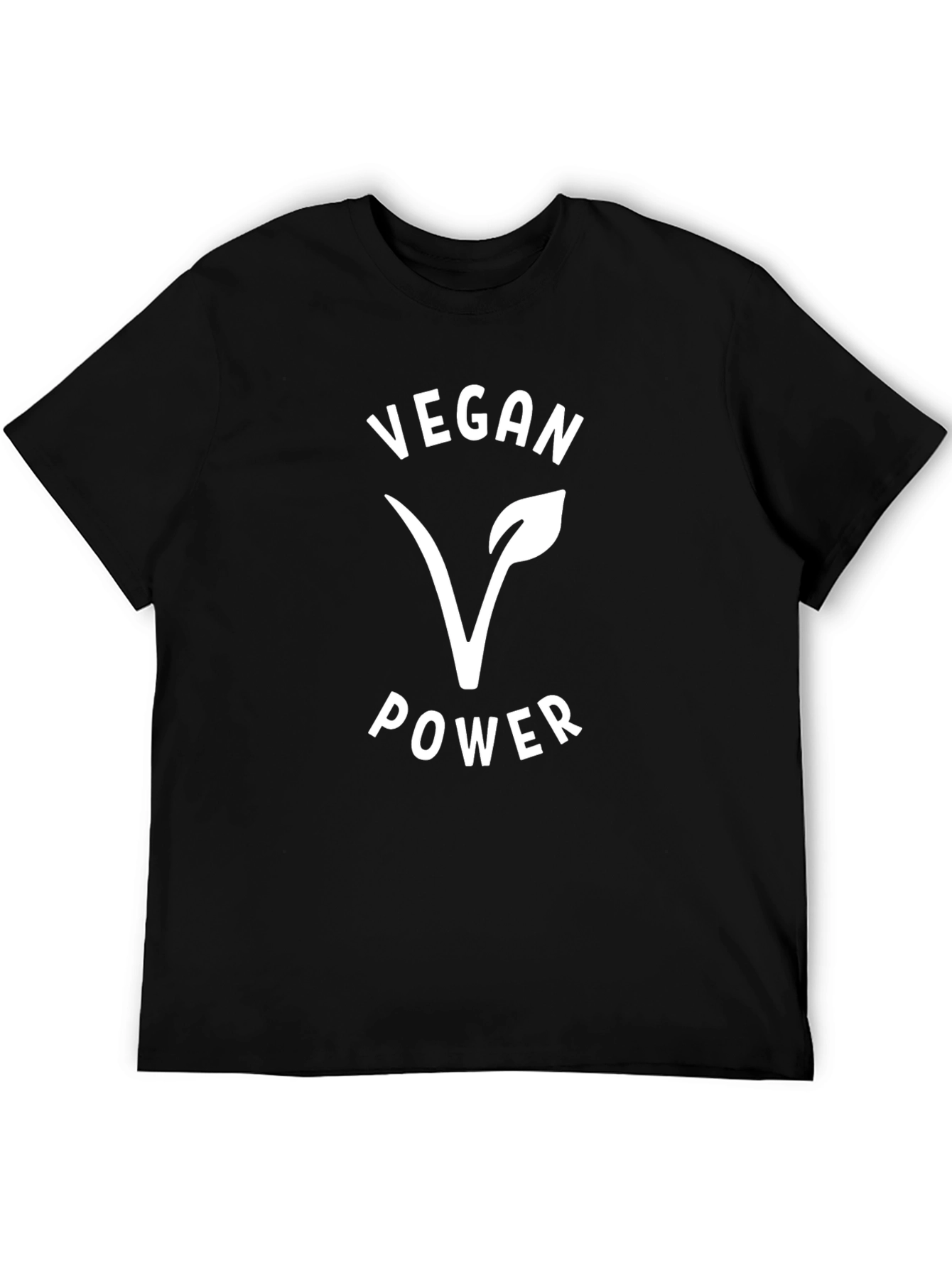 Vegan Power T-Shirt - Black