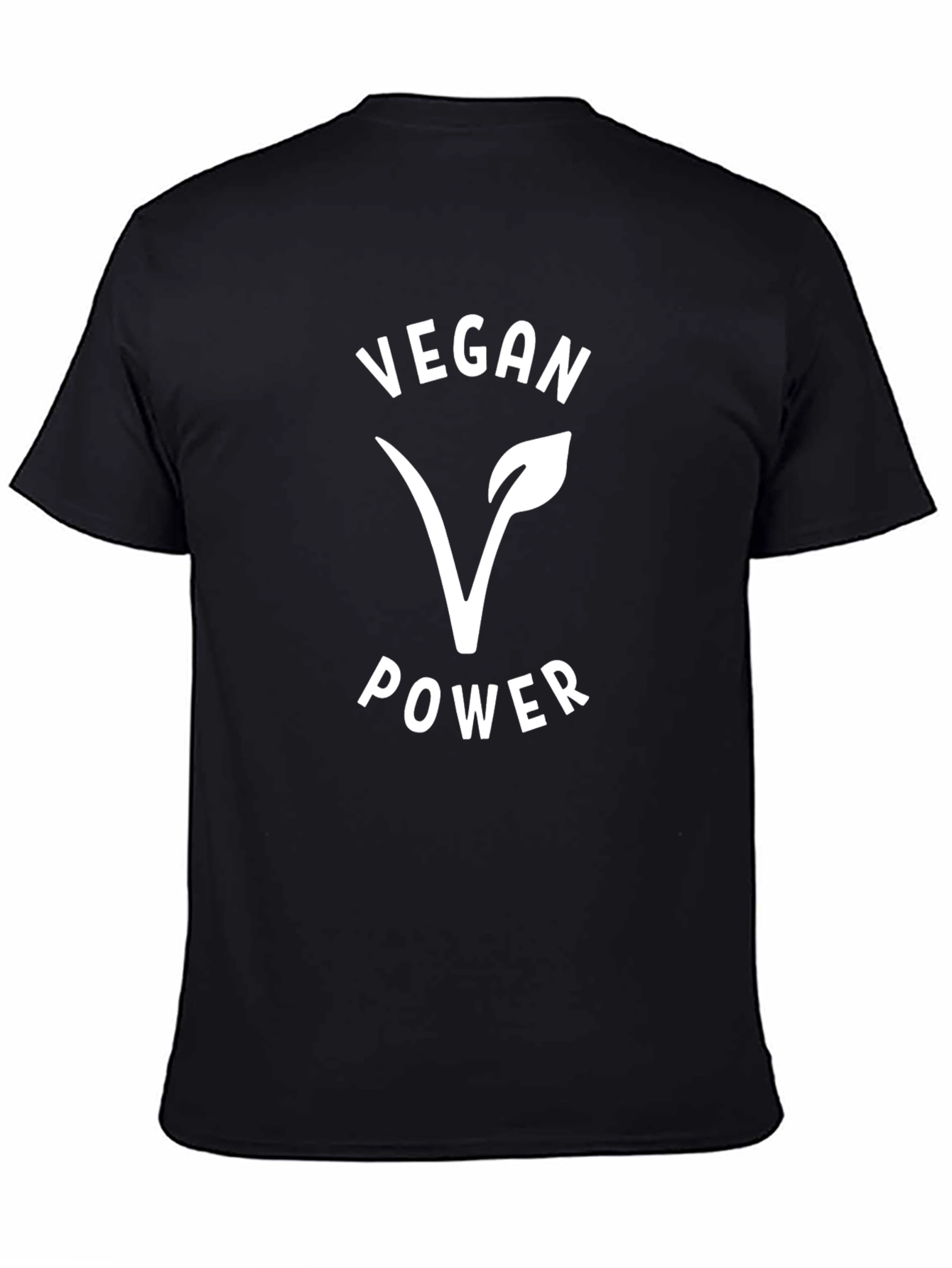Vegan Power T-Shirt - Black