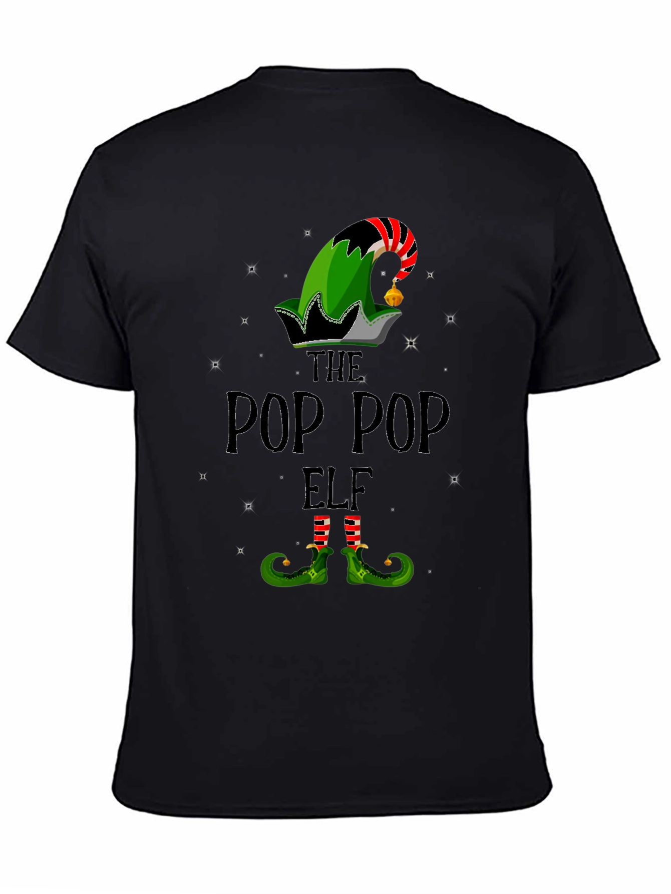 The Pop Pop Elf Christmas T-Shirt
