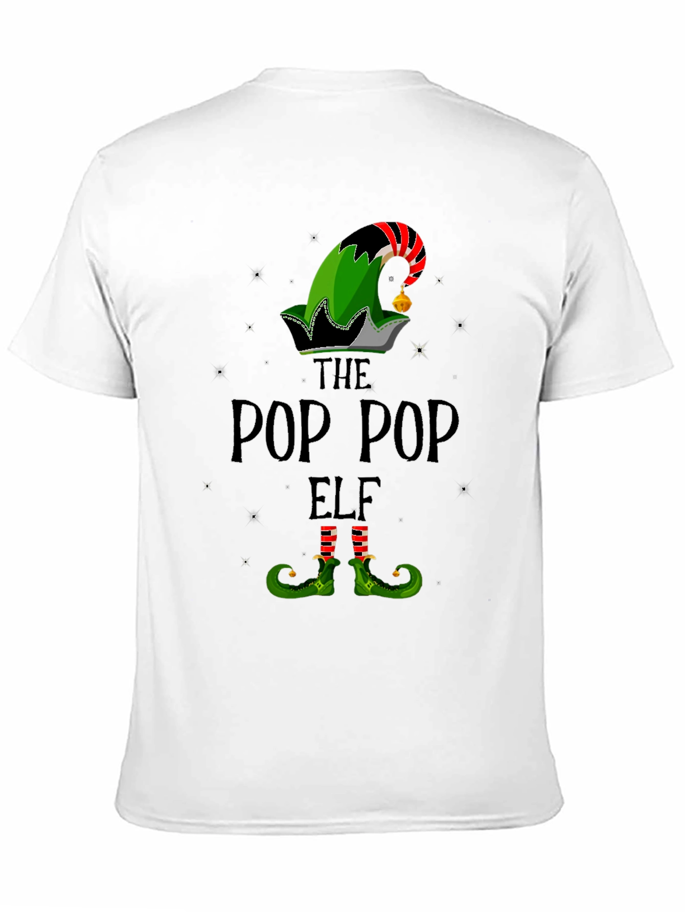 The Pop Pop Elf Christmas T-Shirt
