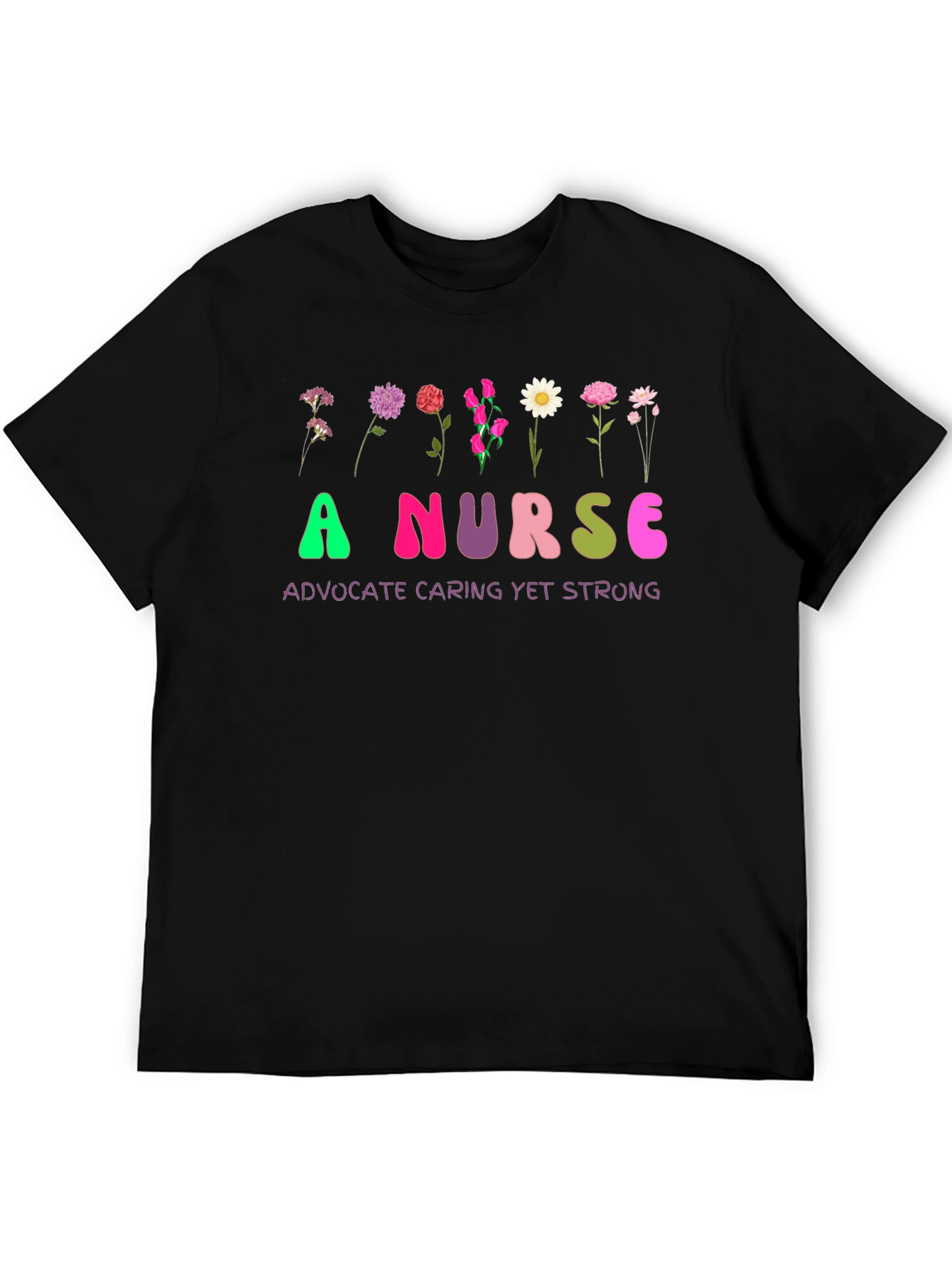 A Nurse Advocate Caring Yet Strong T-Shirt