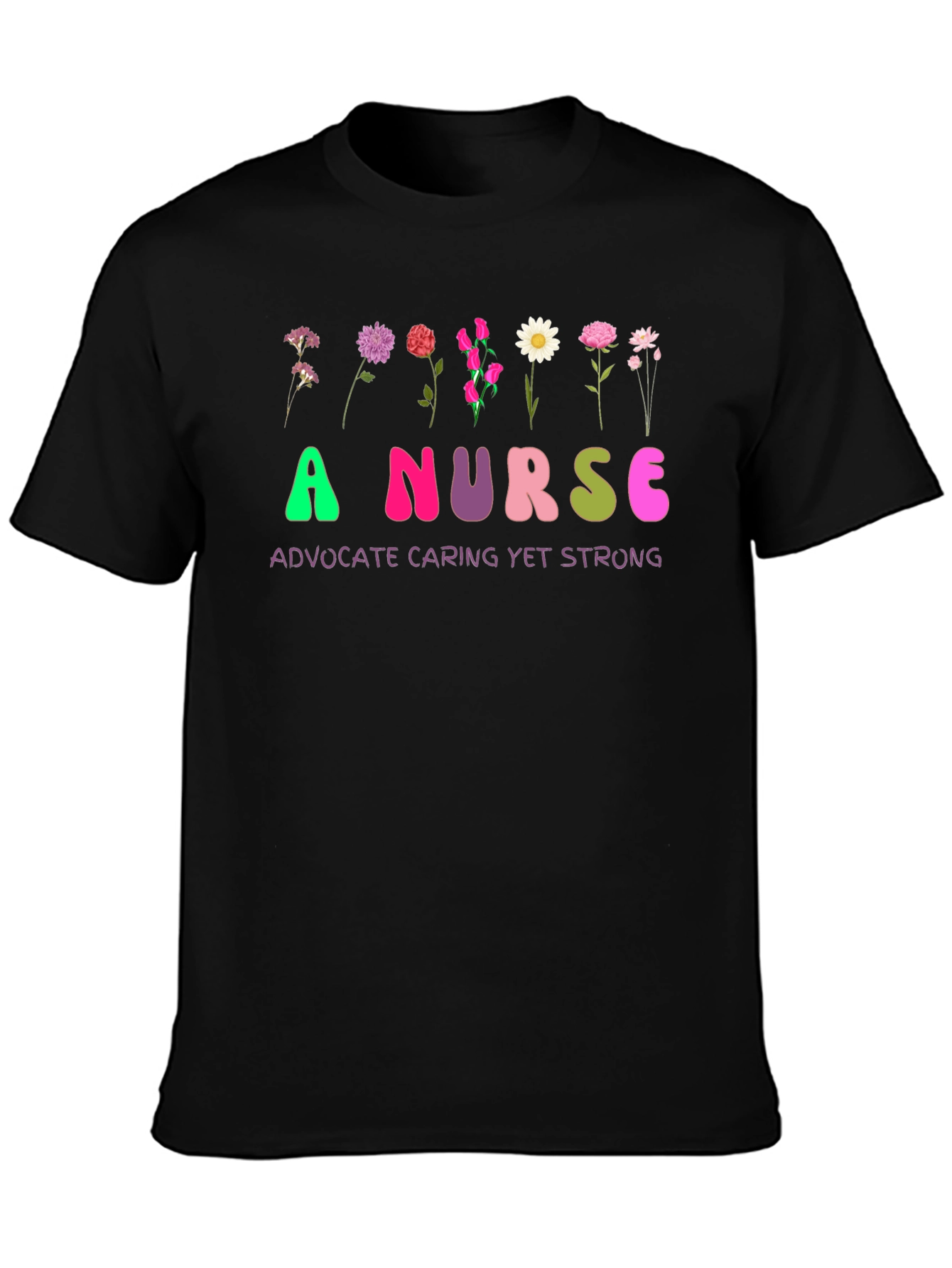 A Nurse Advocate Caring Yet Strong T-Shirt