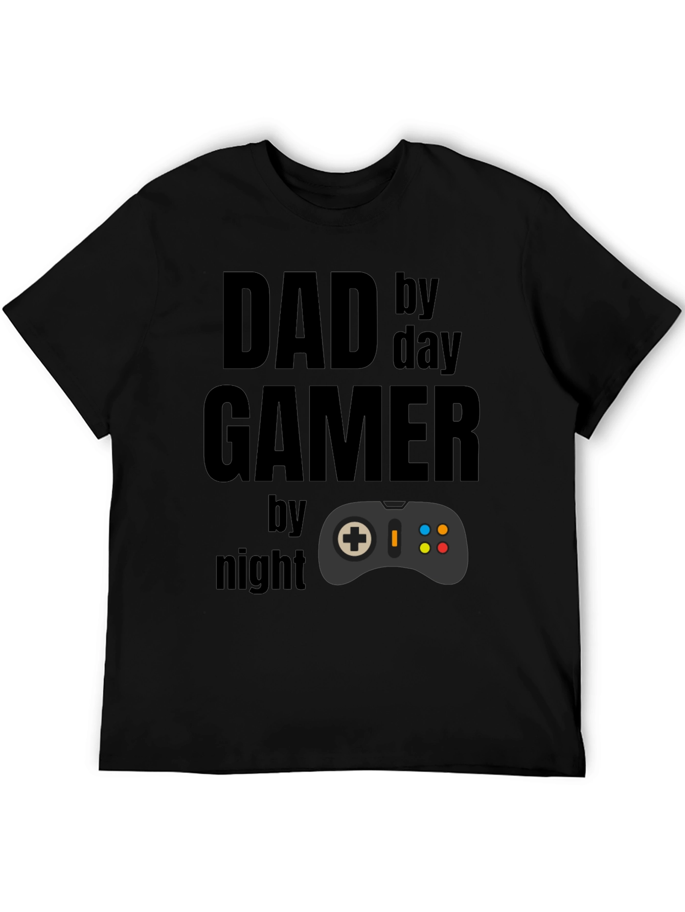 Dad Gamer T-Shirt - By Day By Night