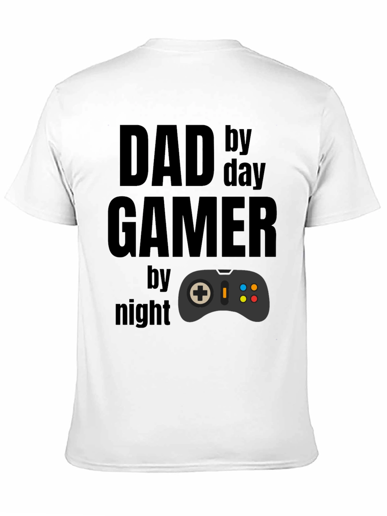 Dad Gamer T-Shirt - By Day By Night