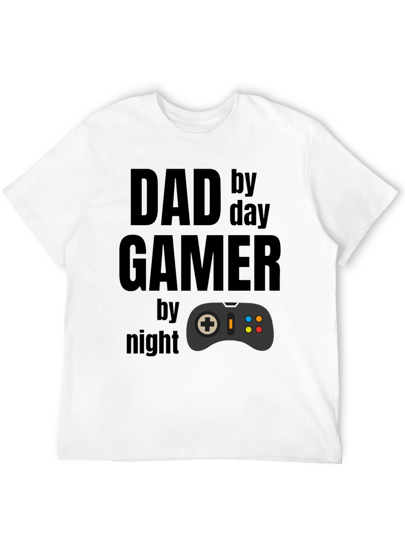 Dad Gamer T-Shirt - By Day By Night
