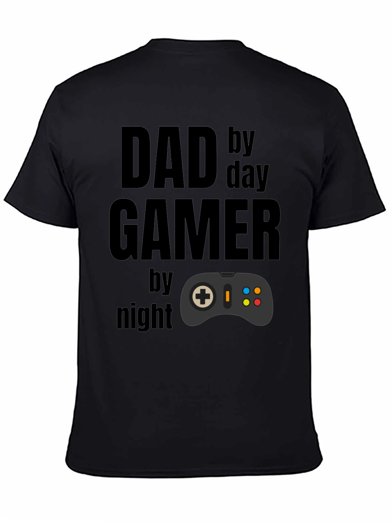 Dad Gamer T-Shirt - By Day By Night