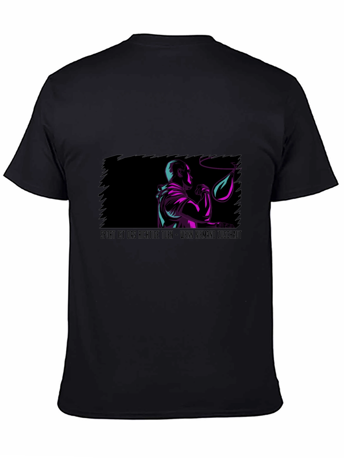 Sport Motivation T-Shirt: Boxer Design