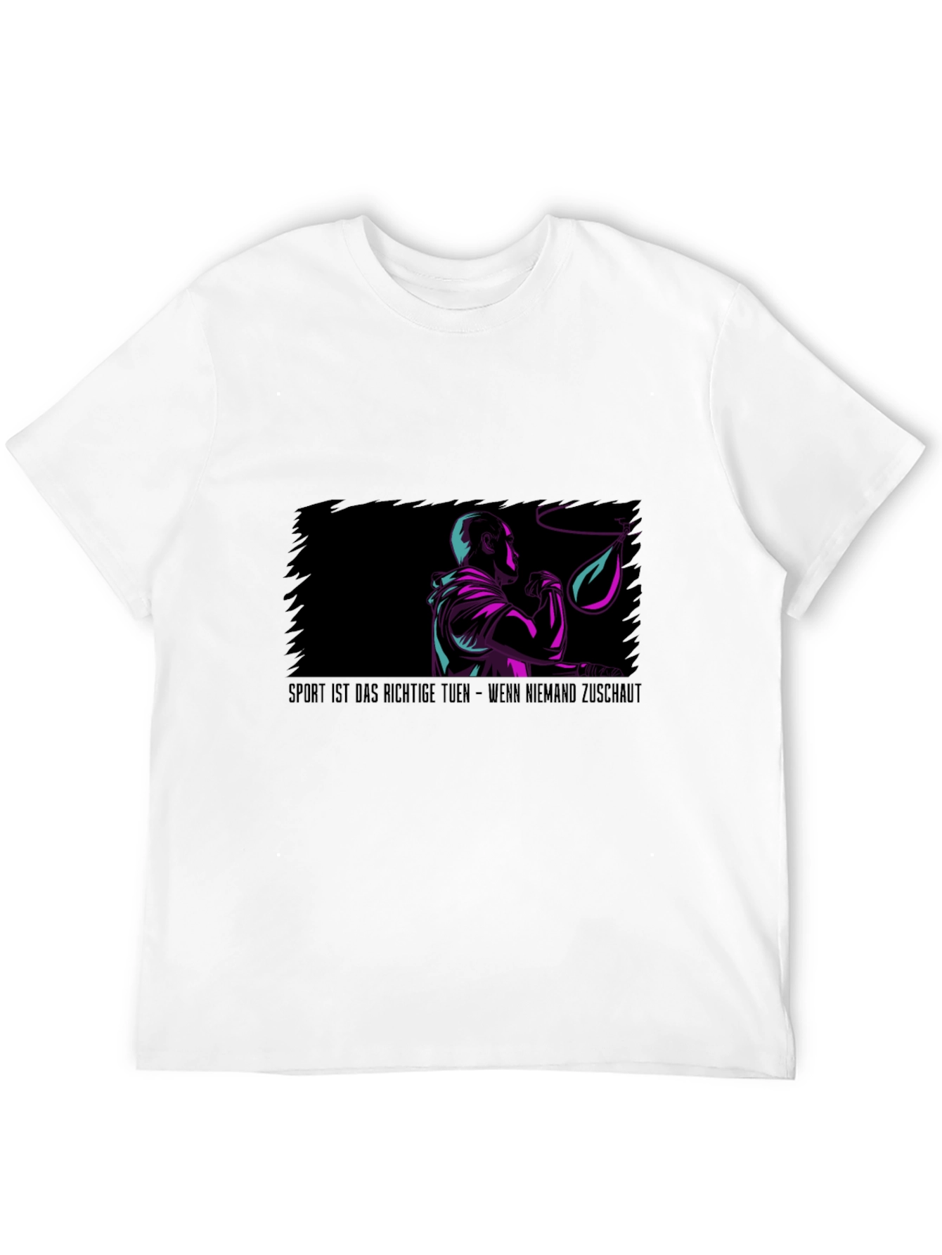 Sport Motivation T-Shirt: Boxer Design