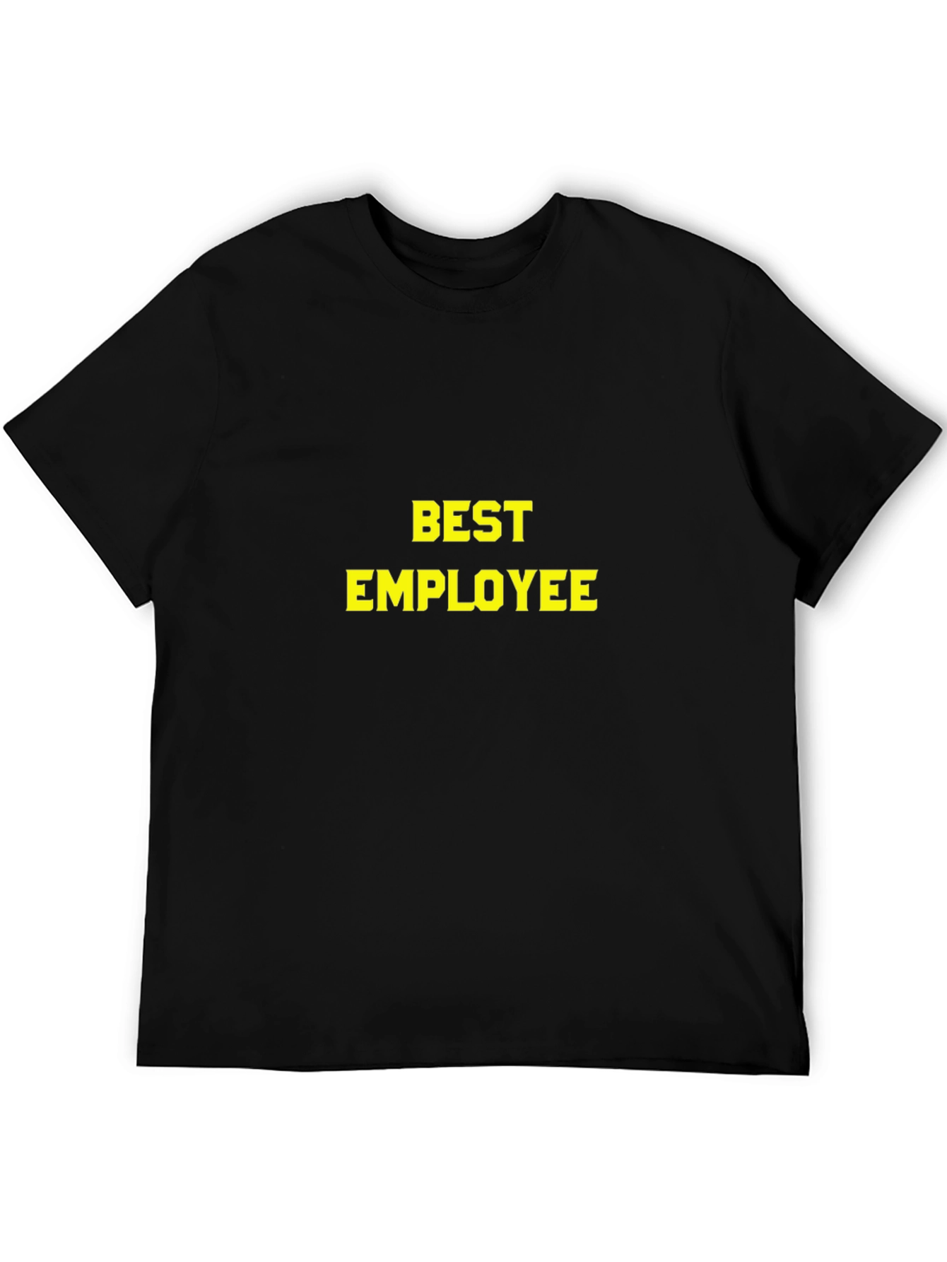 Best Employee Black T-Shirt
