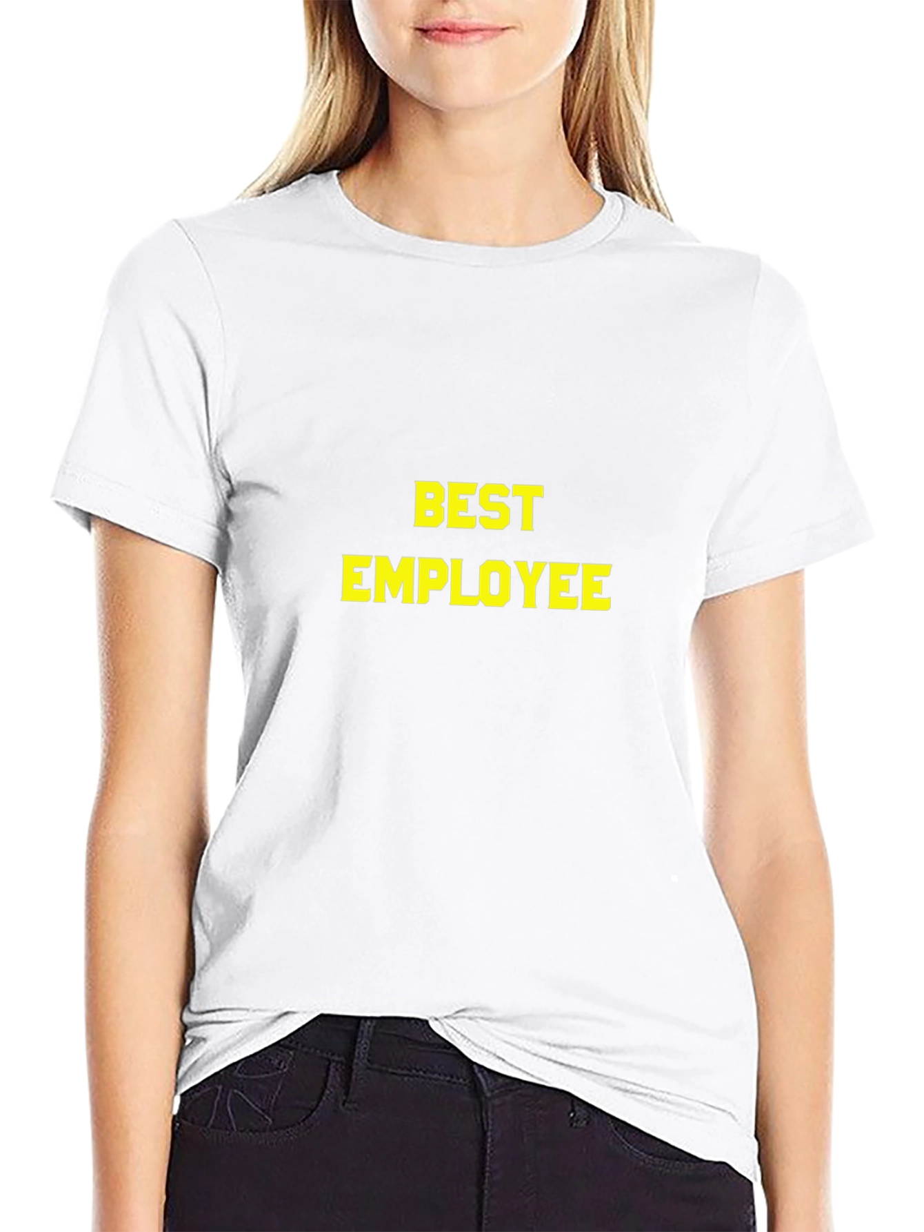 Best Employee Black T-Shirt