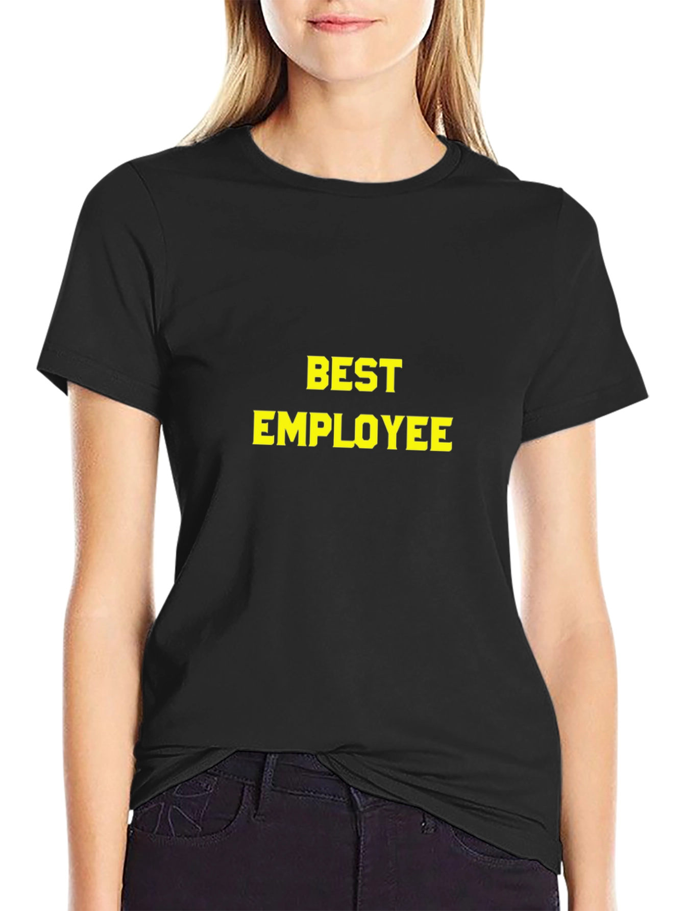 Best Employee Black T-Shirt