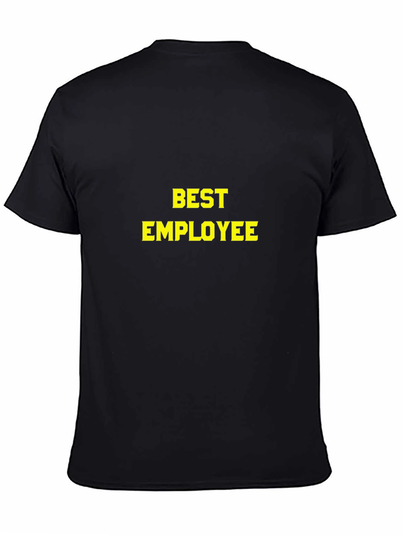 Best Employee Black T-Shirt