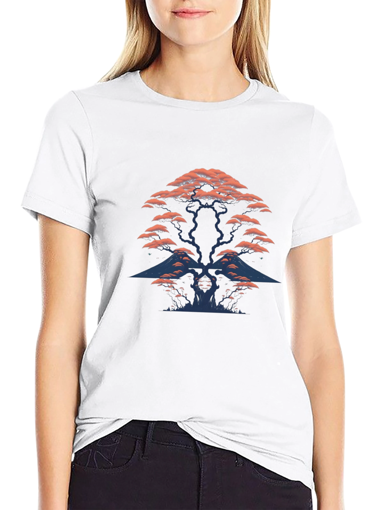 Bonsai Tree Graphic Tee - Stylish & Unique