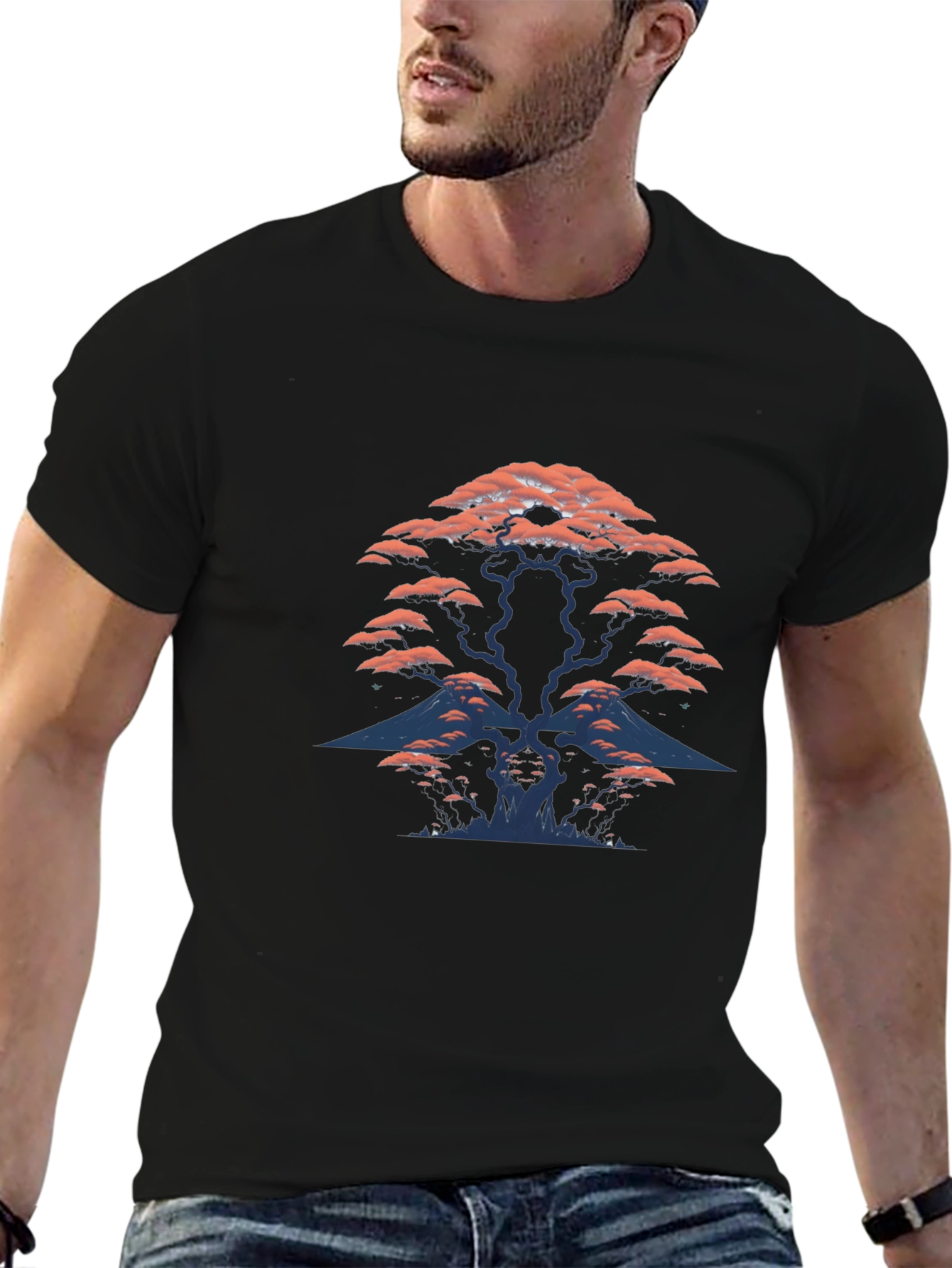Bonsai Tree Graphic Tee - Stylish & Unique