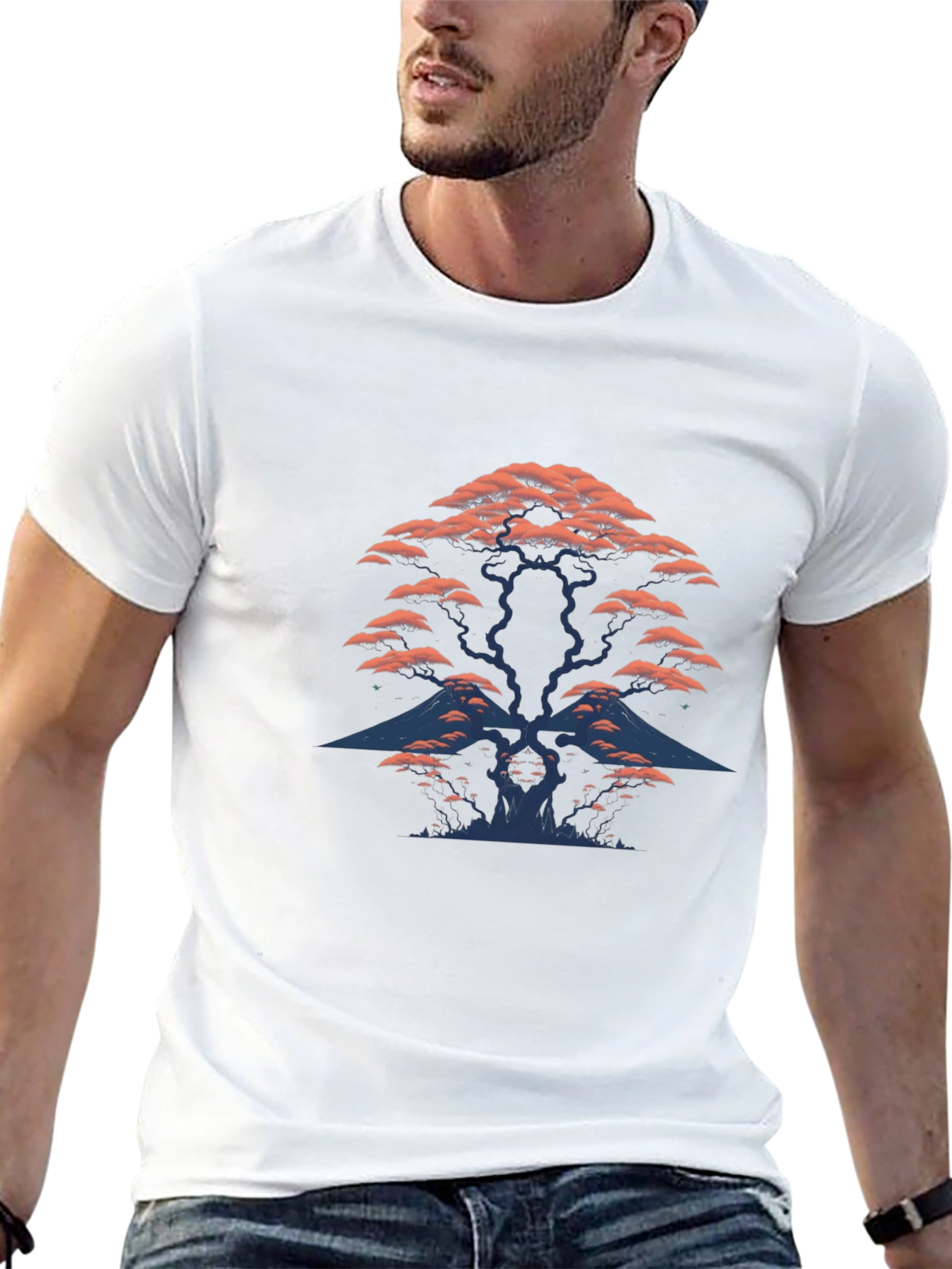 Bonsai Tree Graphic Tee - Stylish & Unique