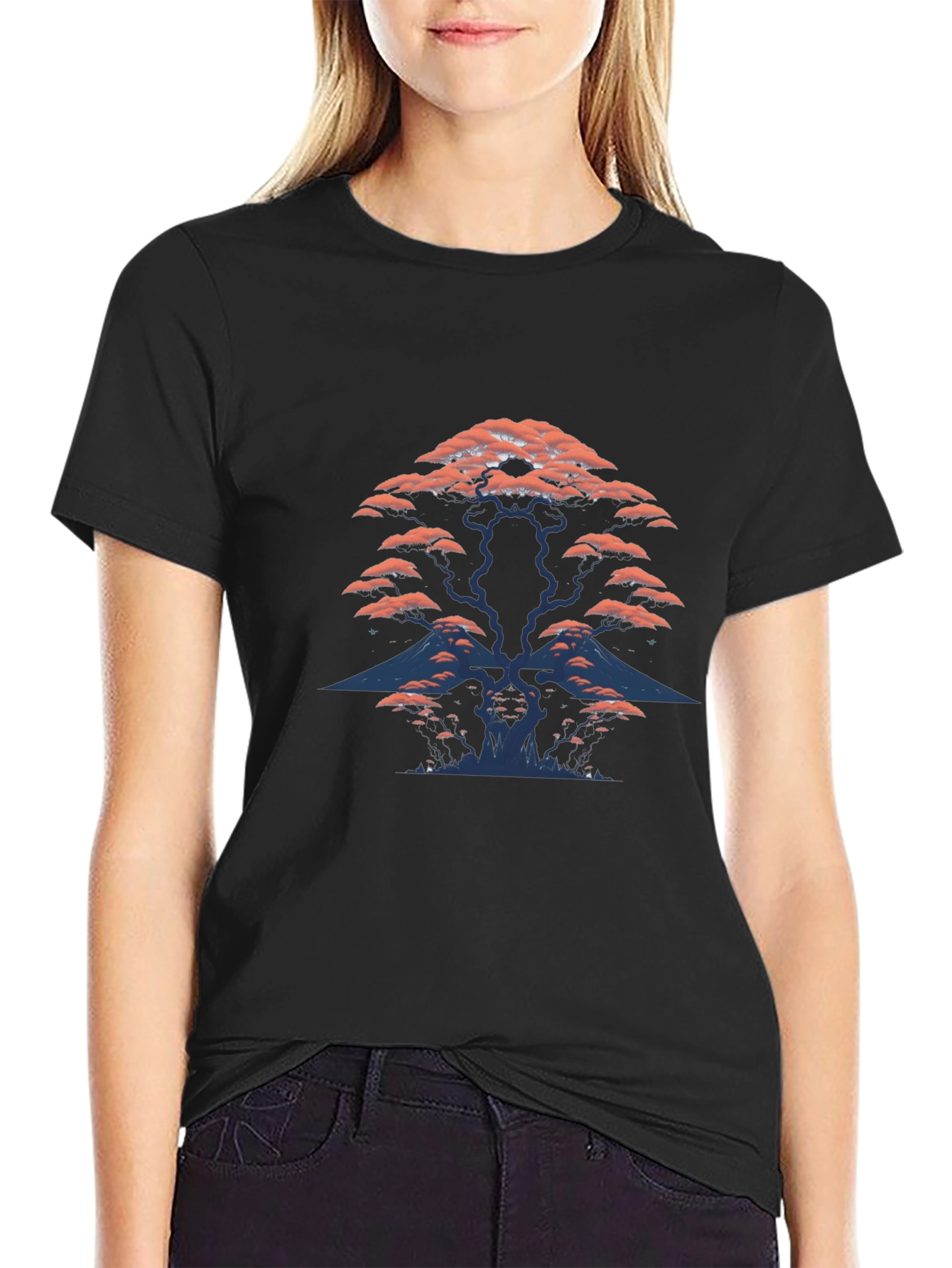 Bonsai Tree Graphic Tee - Stylish & Unique